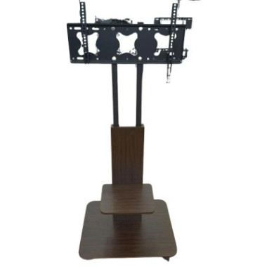 Support Télévision Meuble TV V-Star YW01 (Classique) avec roulettes, 32-65 pouces, sans inclinaison/panneaux en bois MDF 15 mm/M