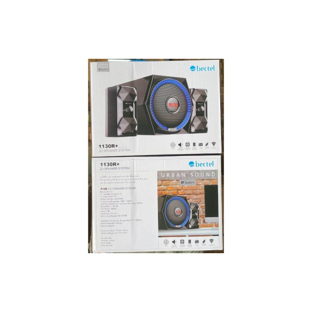 Système Audio Smart Avec Haut-parleur Multimédia-FM-USB-carte Mémoire- BECTEL 1130R+