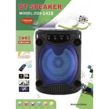 Haut-Parleur Bluetooth Portable Karaoké avec lumière LED