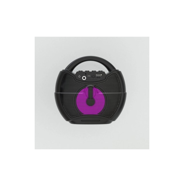 Mini Haut-parleur Bluetooth portable sans fil 4 pouces 8W Avec Eclairage