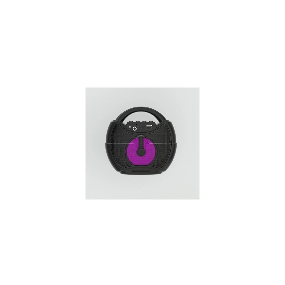Mini Haut-parleur Bluetooth portable sans fil 4 pouces 8W Avec Eclairage