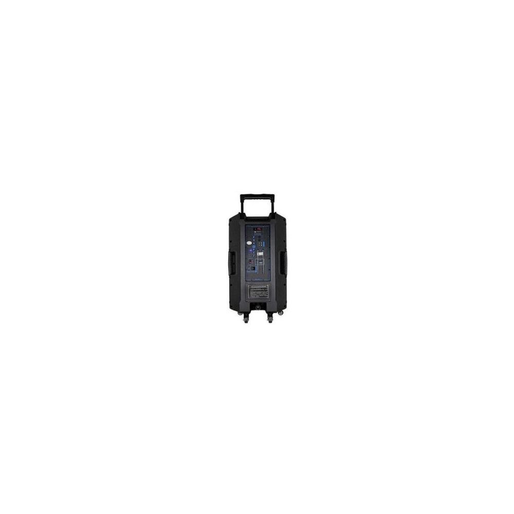 Jiepak JP- D15 - Enceinte Bluetooth Portable + 2 Micros + 1 Télécommande + 1 Chargeur - Noir