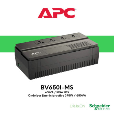 Onduleur line-interactive 375W / 650VA
