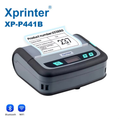 Mini imprimante thermique portable / Mini imprimante d'autocollants de codes barres de 4 pouces