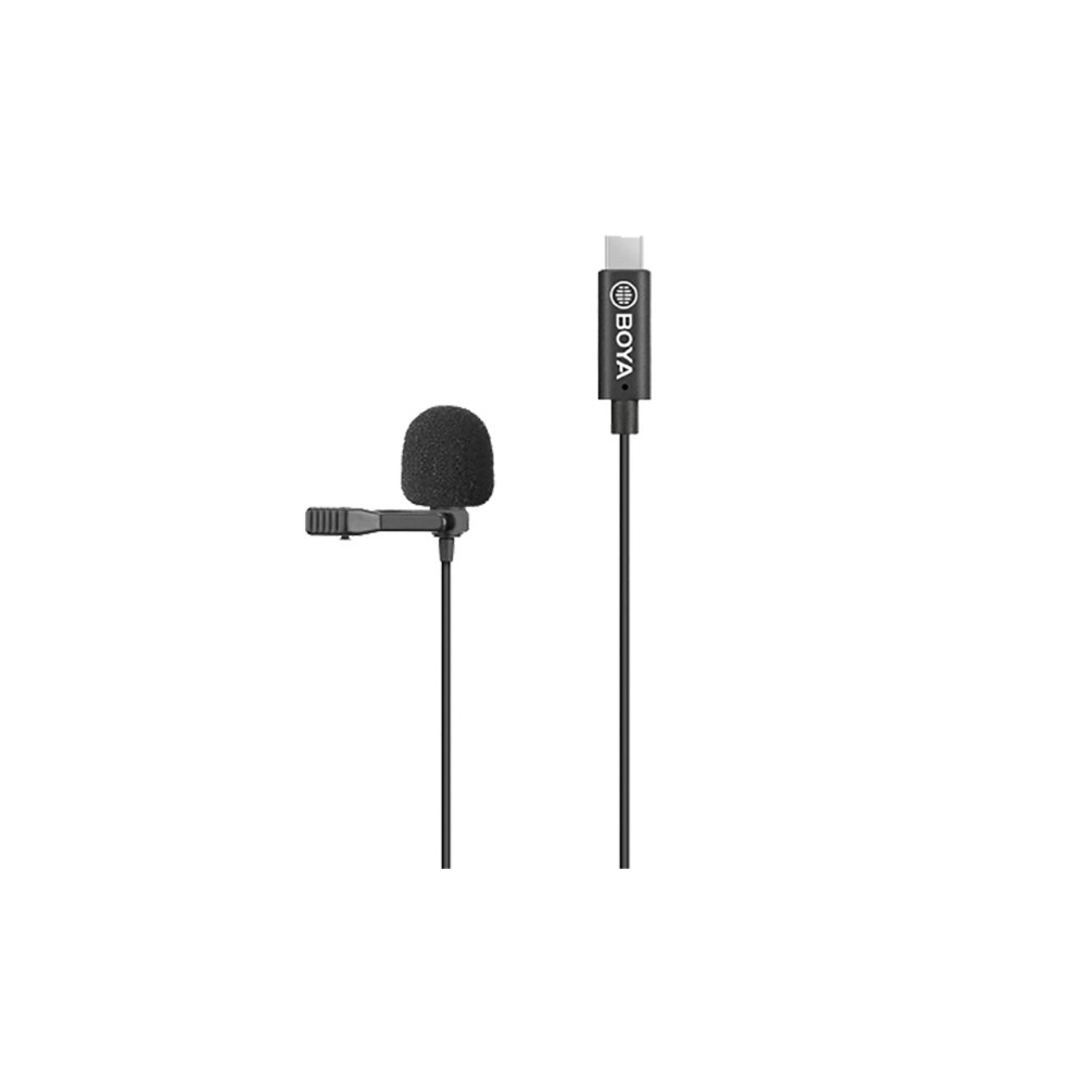 Micro cravate à condensateur - Directivité omnidirectionnelle - USB-C - Smartphone/APN/PC