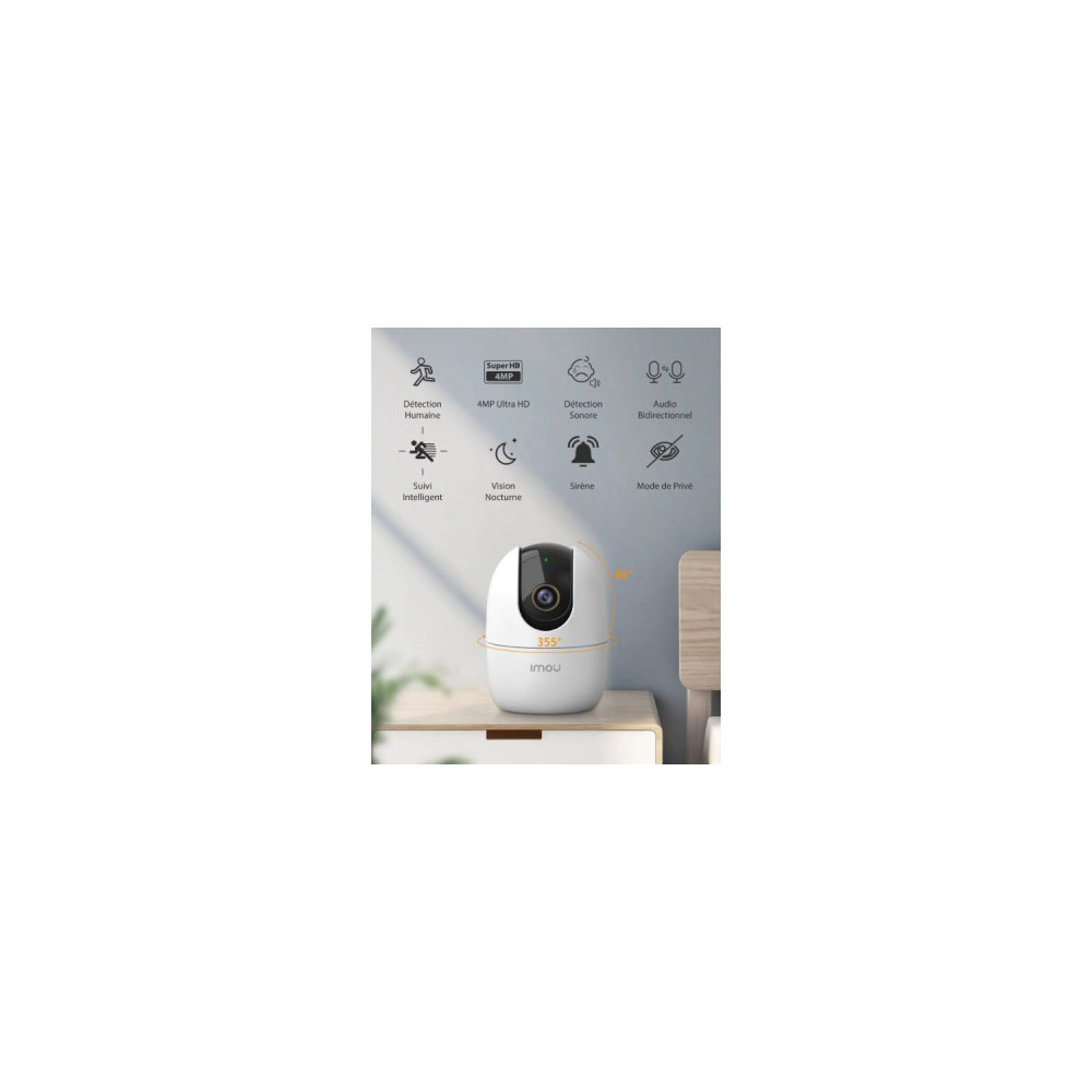 Imou - Caméra IP intérieur Ranger 2 2MP IPC-A22EP-L