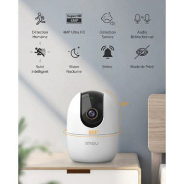 Imou - Caméra IP intérieur Ranger 2 2MP IPC-A22EP-L