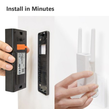 Imou - Kit de caméra WiFi avec sonnerie alimentée par batterie 5MP DB60 Kit