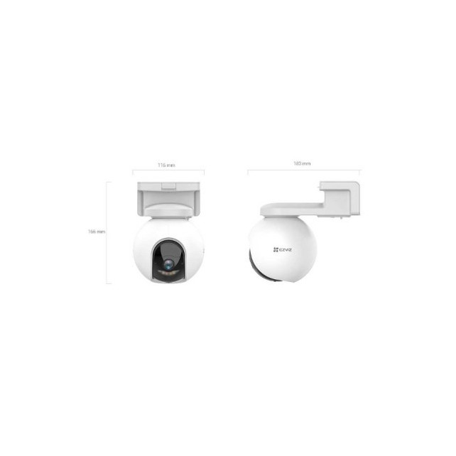 EZVIZ - Caméra IP Wi-Fi d'extérieur motorisée 2K+ 4MP Jour/Nuit - CS-HB8