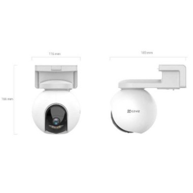 EZVIZ - Caméra IP Wi-Fi d'extérieur motorisée 2K+ 4MP Jour/Nuit - CS-HB8