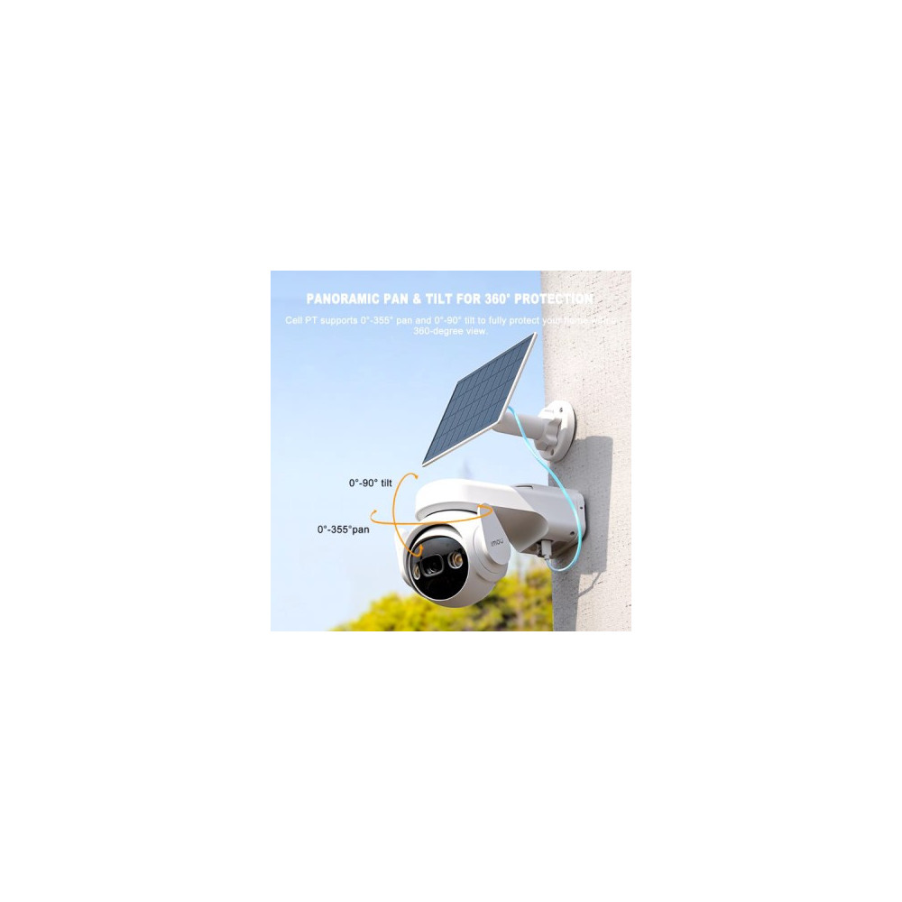 Imou - Caméra IP extérieur WiFi Cell PT 4G 2K 3MP - IPC-K9EP-3T0TE