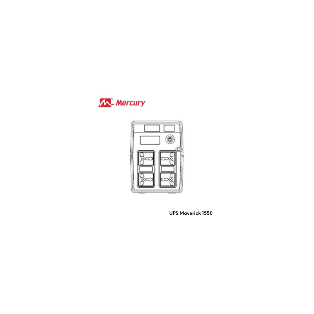 Onduleur Mercury UPS Maverick 1550 (Onduleur 1500VA)