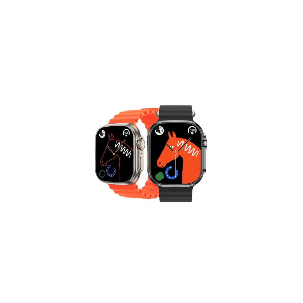 Montre Intelligente (SMART WATCH) WS18 Ultra 49mm bracelet serrure vis réelles hommes NFC sans fil Charge Bluetooth appel 1.96 I