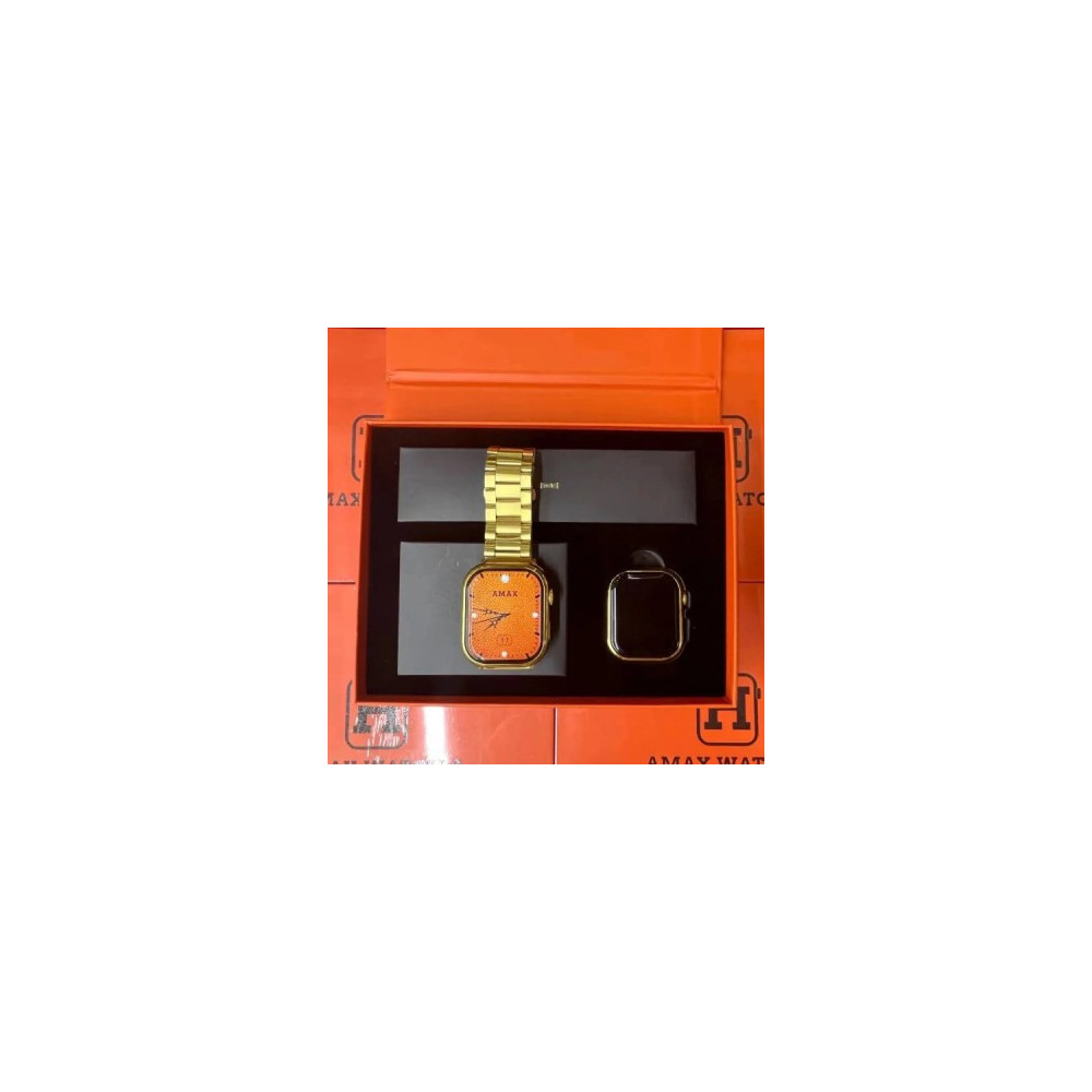 MONTRE CONNECTEE ELECTRONIQUE POUR HOMMES ET FEMMES AVEC MULTIPLES BRACELETS AMAX WATCH 9