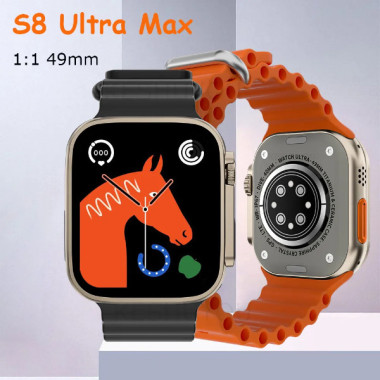 Montre connectée S8 Ultra Max série 8 pour hommes et femmes, répondre à un appel