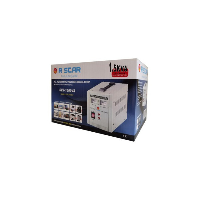 Régulateur de tension automatique 1500VA / 1.5KVA, Contrôle par microprocesseur