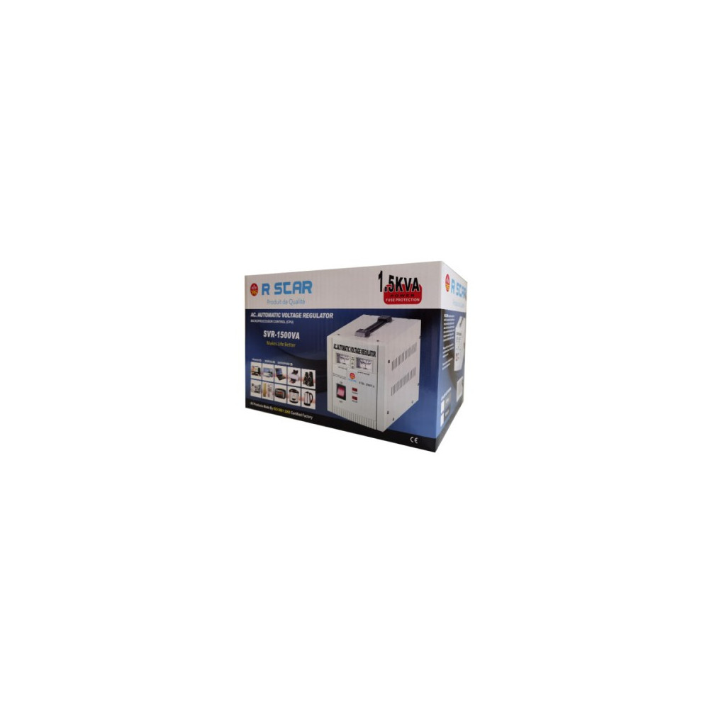Régulateur de tension automatique 1500VA / 1.5KVA, Contrôle par microprocesseur