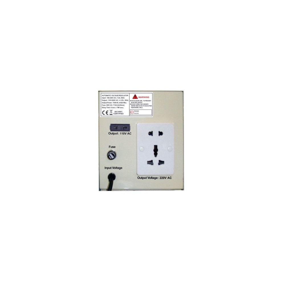 Régulateur de tension automatique 1500VA / 1.5KVA, Contrôle par microprocesseur