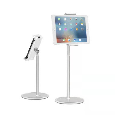 Support de bureau pour téléphone portable et tablette – Hauteur et angle réglables pour la maison, le bureau ou la cuisine
