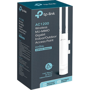 Point d'accès Wi-Fi Dual Band AC1200 (N300 + AC867) Mesh Wave 2 MU-MIMO 2x2 - PoE - Extérieur
