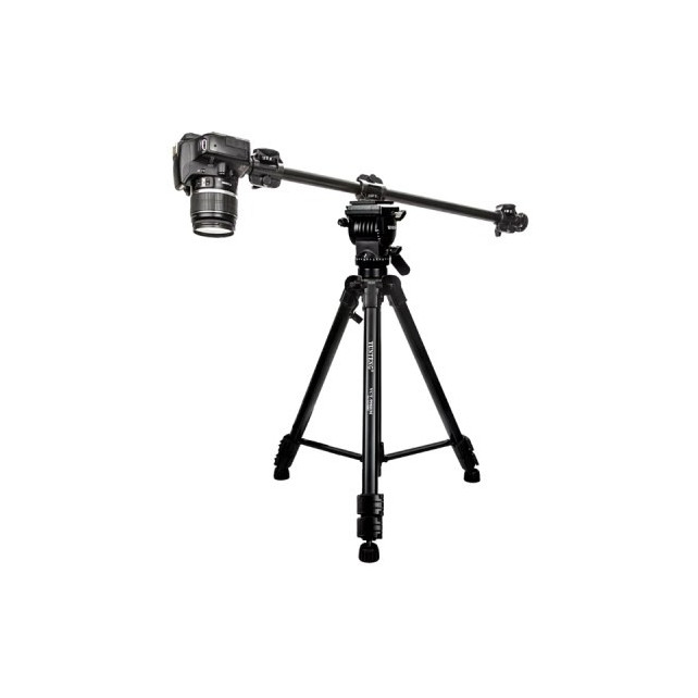 Trépied caméra professionnel en aluminium