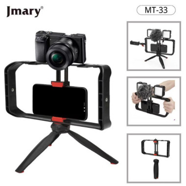 Trépied téléphone Multifonctionnel / Kit de vlog Jmary MT-33