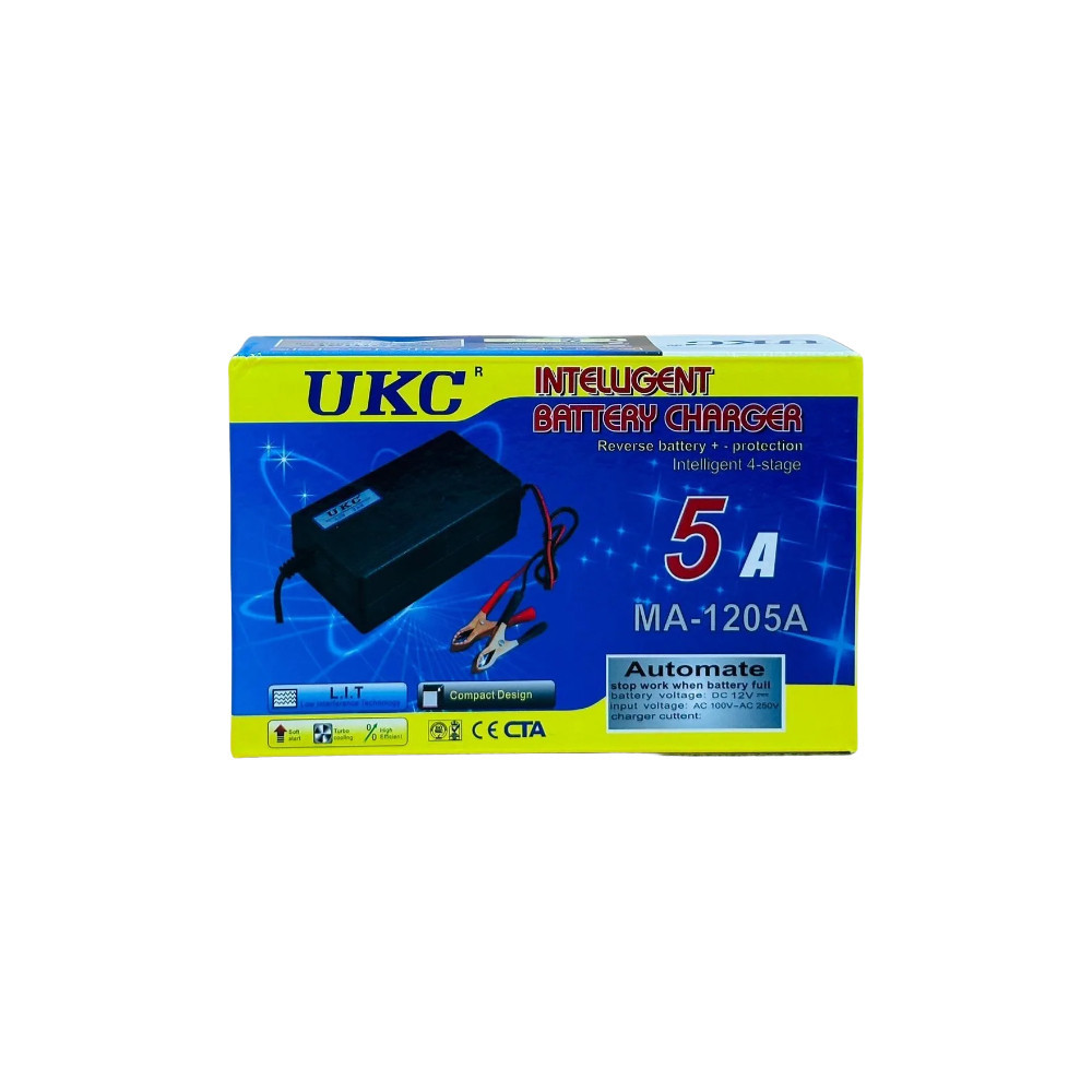 Chargeur Batterie Solaire, Voiture, Moto et Autres UKC 5A / MA-1205A