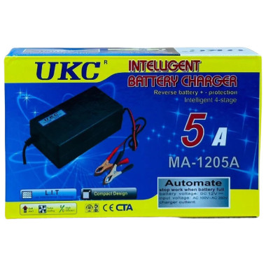 Chargeur Batterie Solaire, Voiture, Moto et Autres UKC 5A / MA-1205A