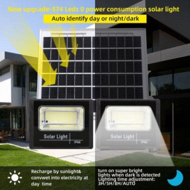 Lampe Projecteur solaire 400W