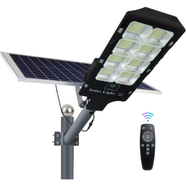 LAMP PANNEAU SOLAIRE UKC SLM-600W AVEC TELECOMMANDE