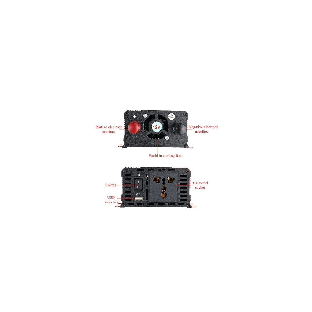 Onduleur Solaire UKC 200W / Power Inverter
