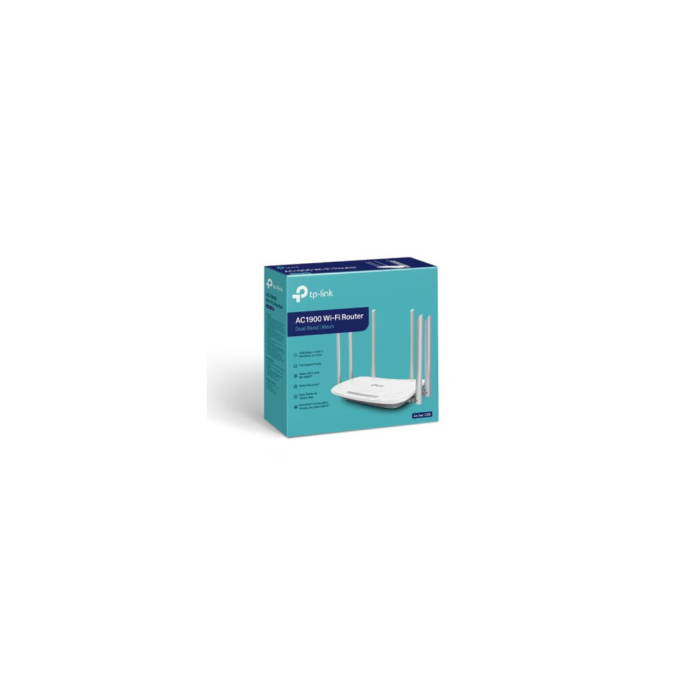Routeur WiFi AC1900 (AC1300 + N600) + 4 ports LAN 10/100/1000Mbps