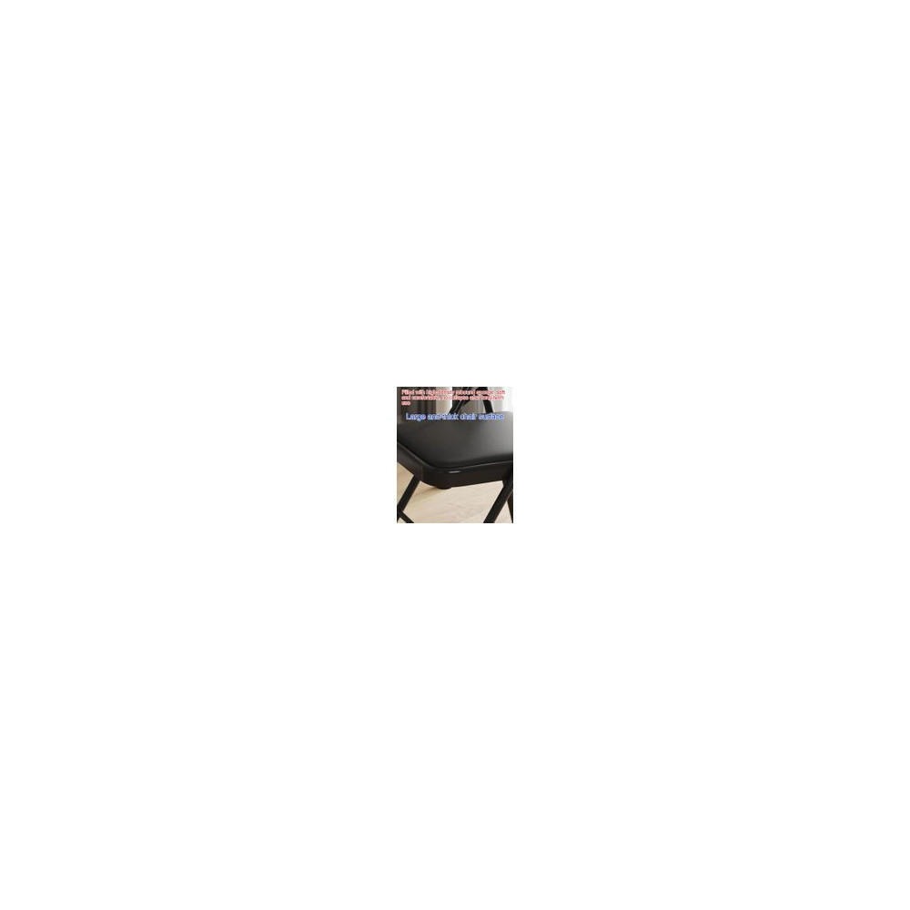 chaise en cuire pliable pour bureau, maison, jardin, restaurant, maison...
