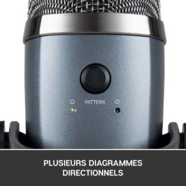 Micro à 2 capsules électrostatiques