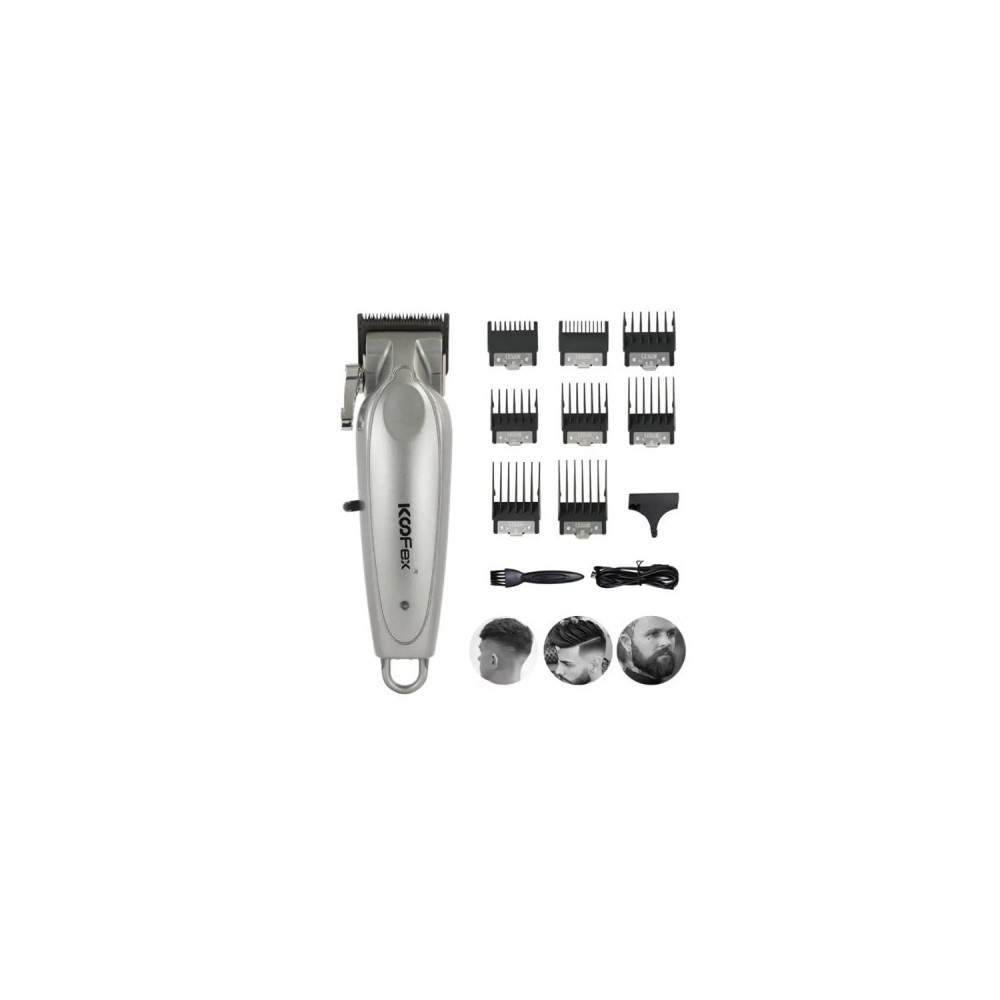 Tondeuse professionnelle KooFex Fade Master BLDC Gris et Noir