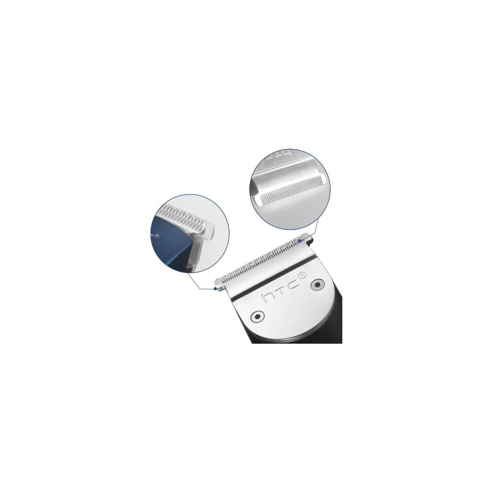 Tondeuse à cheveux électrique étanche pour hommes, kit de tondeuse à barbe, chargement USB