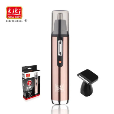 Tondeuse électrique professionnelle pour hommes, rasoir sans fil pour le nez 2 en 1