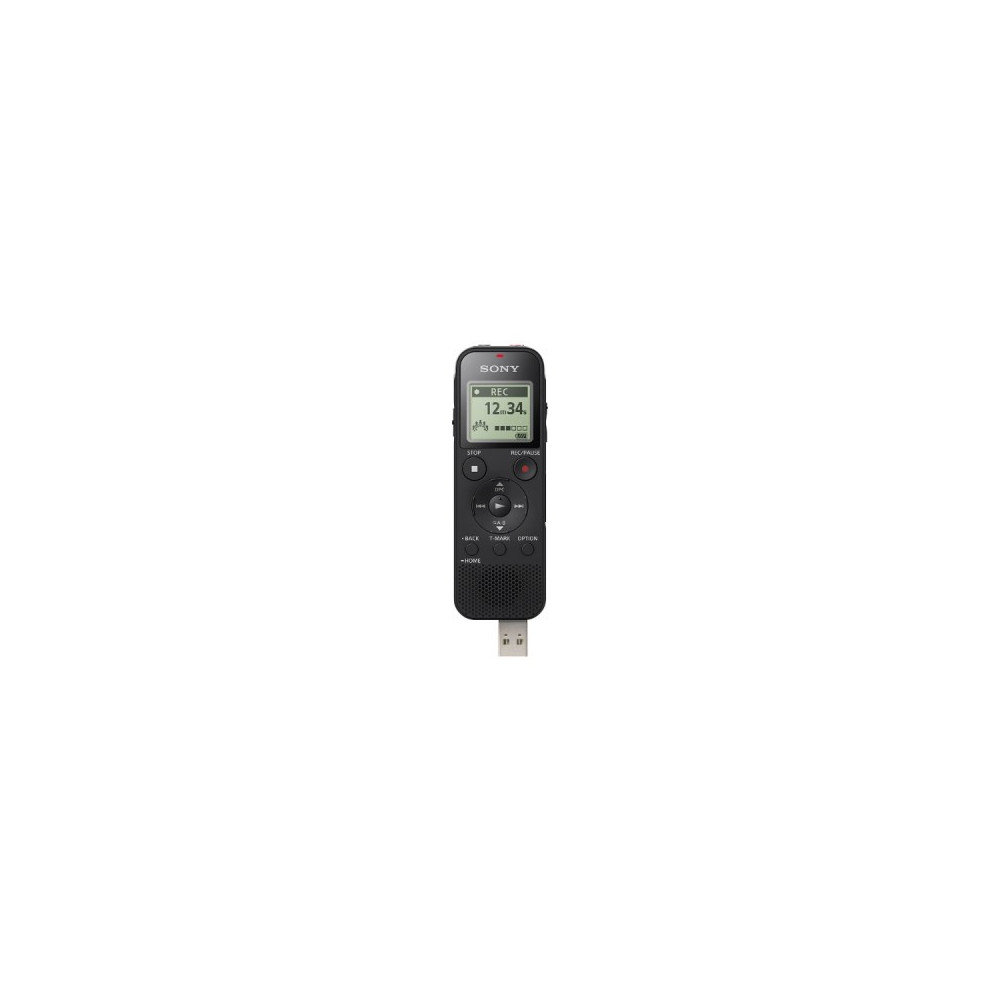 Dictaphone numérique stéréo MP3 avec connecteur USB et port MicroSD - 4 Go