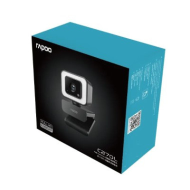 Webcam Full HD 1080P rotative avec microphone intégré