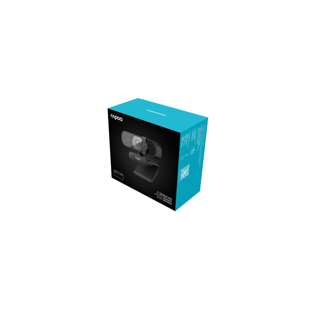 Webcam Full HD 1080P rotative avec microphone intégré