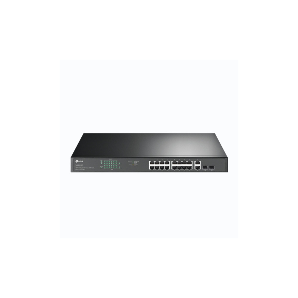 Switch 16 ports Gigabit rackable avec 16 PoE+