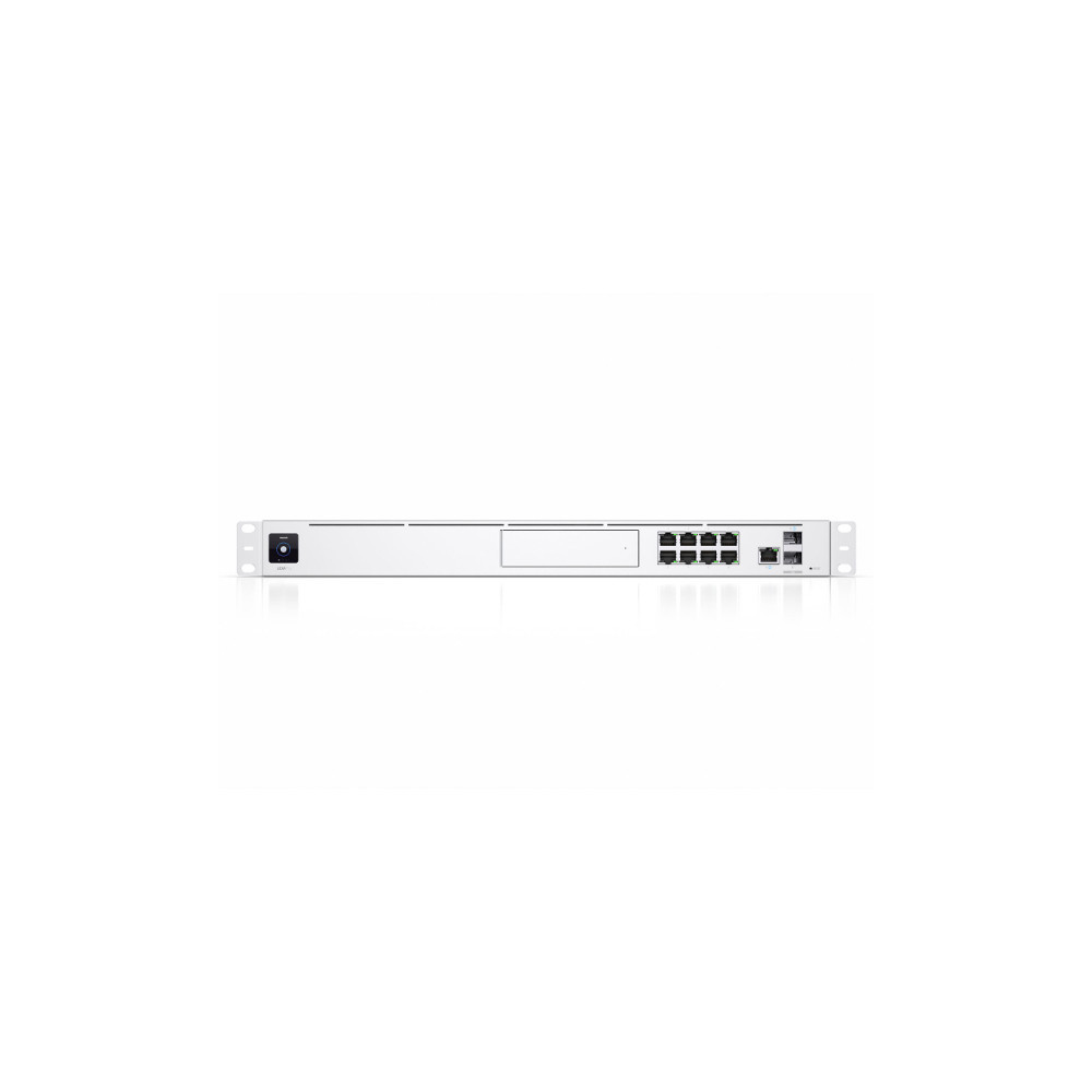 Switch 8 ports Gigabit 10/100/1000 Mbps avec SFP+ 10 Gbps + passerelle de sécurité + logement 3.5" pour NVR