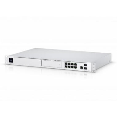 Switch 8 ports Gigabit 10/100/1000 Mbps avec SFP+ 10 Gbps + passerelle de sécurité + logement 3.5" pour NVR
