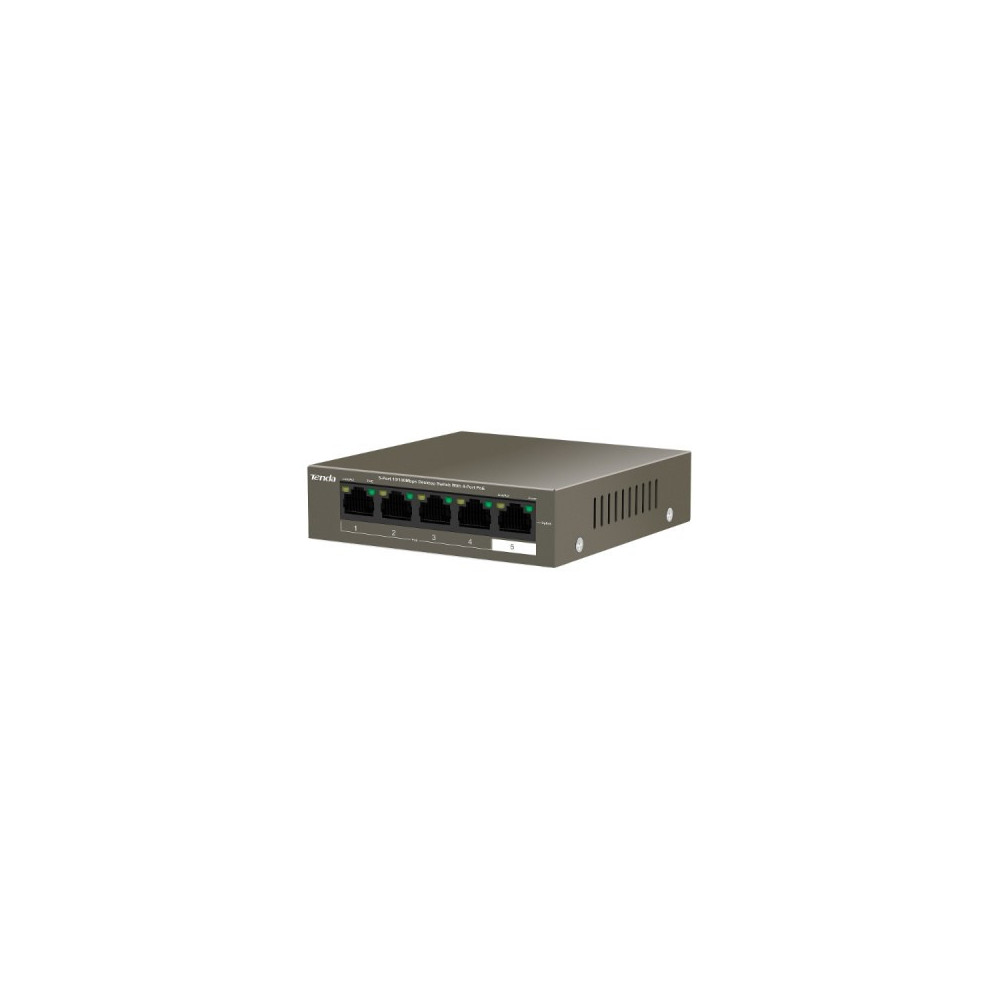 Switch 5 ports Gigabit 10/100/1000 Mbps Dont 4 ports PoE+