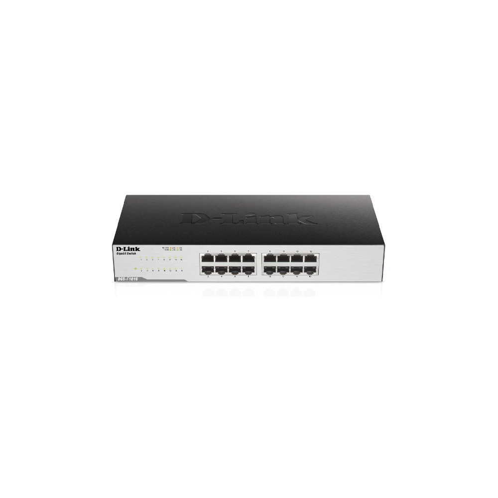 Switch 16 ports Gigabit 10/100/1000 Mbps