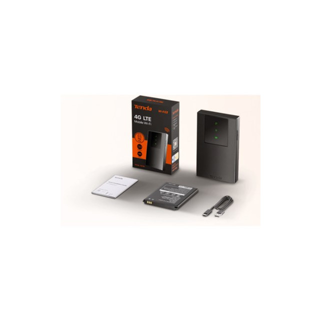 Modem/Routeur Mobile 4G LTE sans fil Wi-Fi6 avec batterie 2100mAh