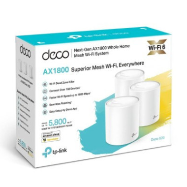 Pack de 3 routeurs WiFi 6 AX1800 Dual-Band