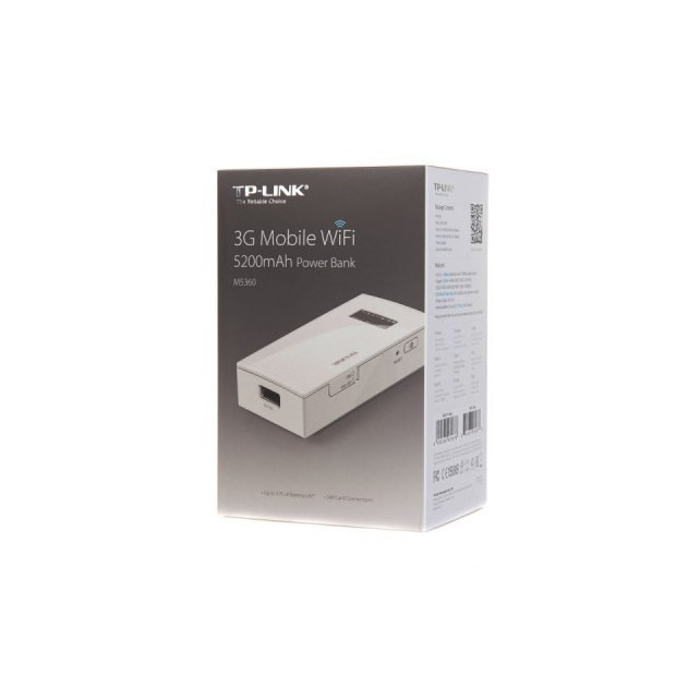 Routeur 3G WiFi Mobile - 5200 mAh