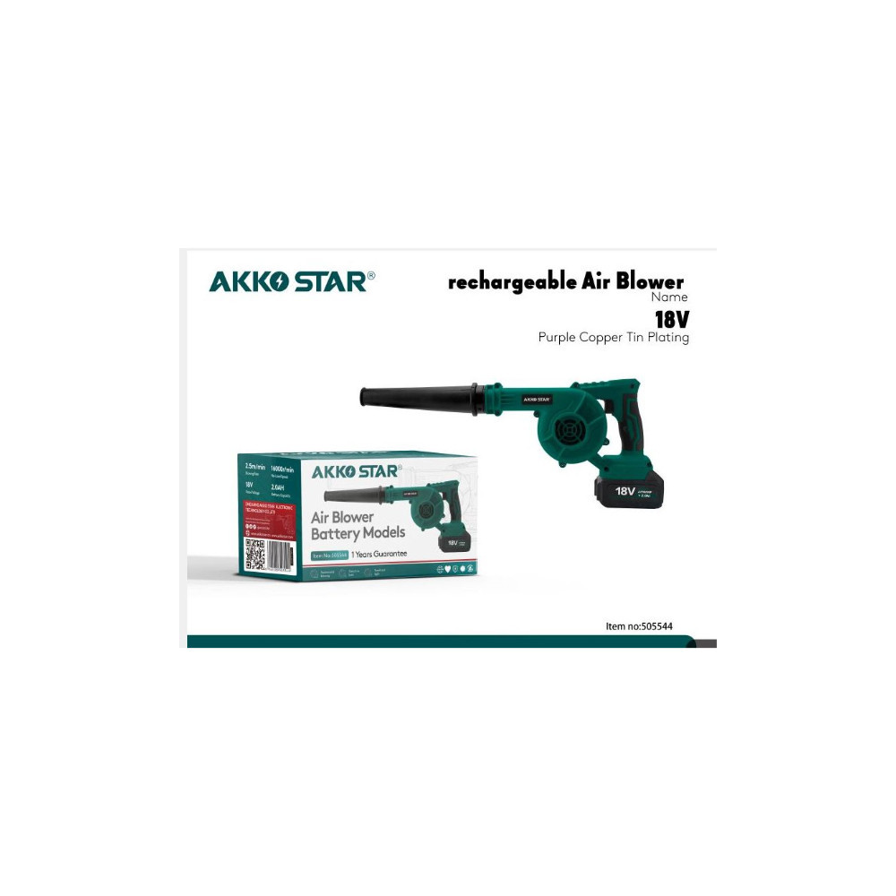 Aspirateur, Dépoussiéreur et Souffleur d'Air Électrique Rechargeable