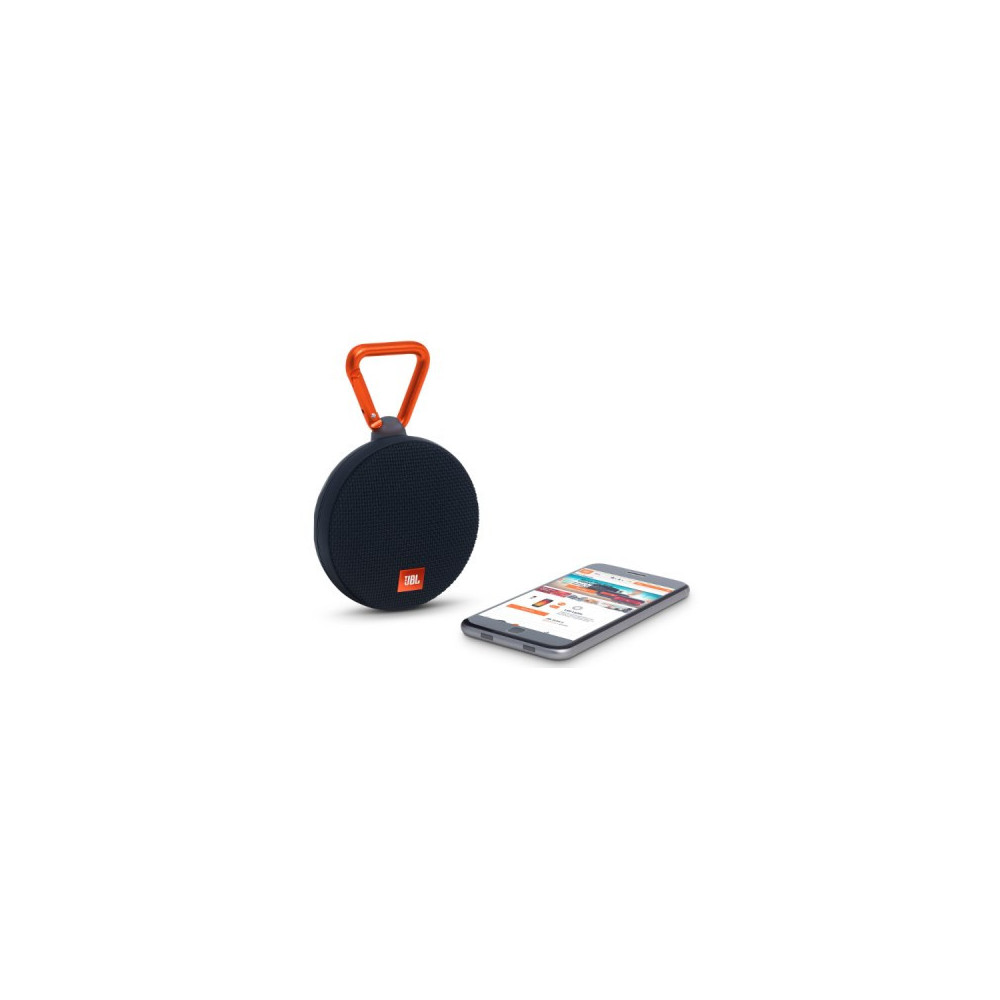 Enceinte portable étanche avec Bluetooth et mousqueton intégré